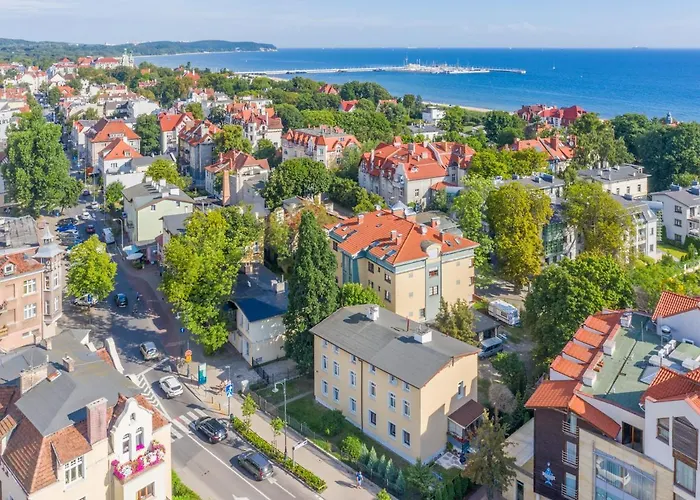 Grunwaldzka - Parkowa Blisko Plazy Appartement Sopot