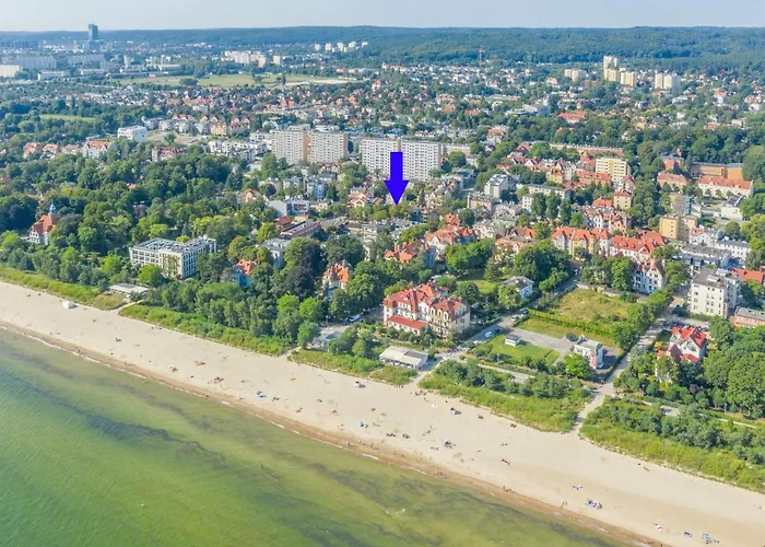 Grunwaldzka - Parkowa Blisko Plazy Appartement Sopot